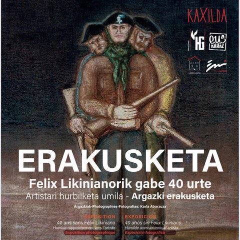 Felix Likinianorik gabe 40 urte