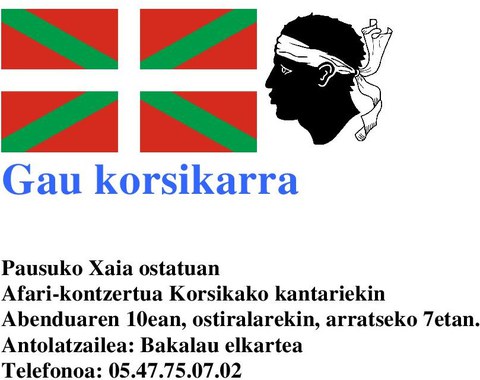Gau korsikarra