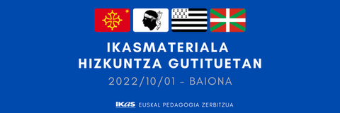 Ikasmateriala hizkuntza gutituetan eta hizkuntza politikak