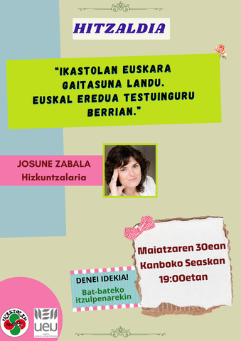 Ikastolan euskara gaitasuna landu. Euskal eredua testuinguru berrian.