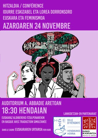 Euskara eta feminismoa Euskara eta feminismoa