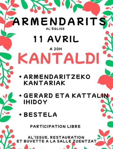 Kantaldia Armendaritzen