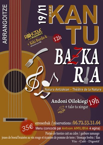 Kantu bazkaria