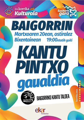 Kantu pintxo gaualdia