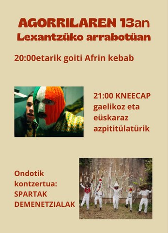 Kneecap + Spartak Dementzialak