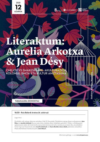 Literaktum: Aurelia Arkotxa & Jean Désy Literaktum: Aurelia Arkotxa & Jean Désy