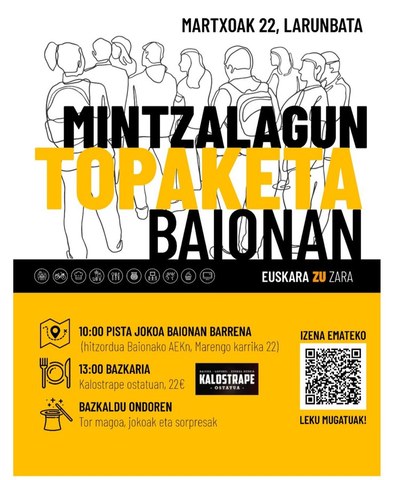 Mintzalagun topaketa