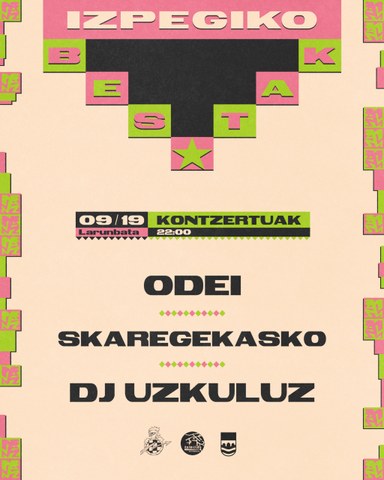 Ødei + Skaregekasko + DJ Üzkülüz