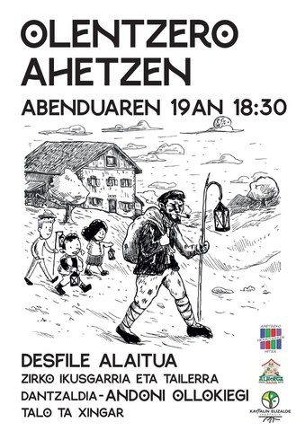 Olentzero Ahetzen