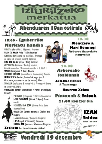 Olentzero  & Mari Domingi Izturitzen