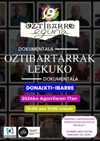 "Oztibartarrak lekuko" dokumentala