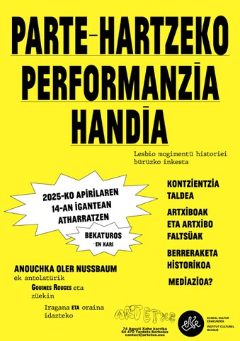 Parte-hartzeko performantzia handia Parte-hartzeko performantzia handia