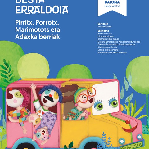 Pirritx, Porrotx, Marimotots eta Adaxka berriak