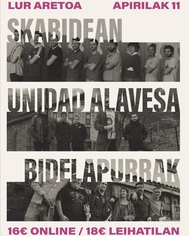 Skabidean + Unidad Alavesa + Bidelapurrak