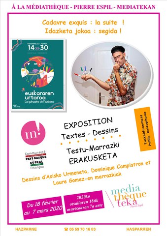 Testu-marrazki erakusketa Testu-marrazki erakusketa
