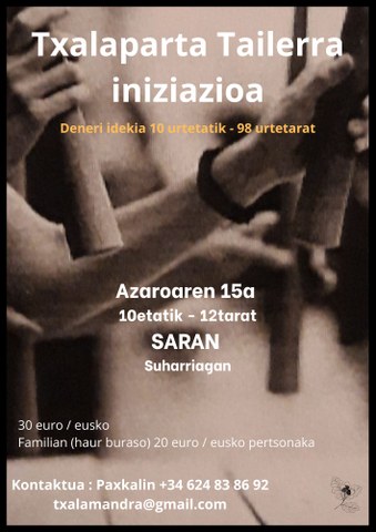 Txalaparta ikastaroa