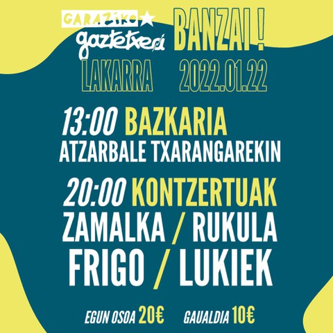 Zamalka + Rukula + Frigo + Lukiek