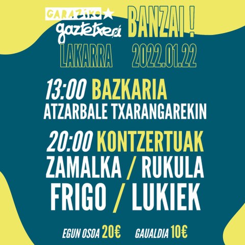 Zamalka + Rukula + Frigo + Lukiek