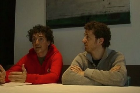 Harkaitz Martinez e Igor Otxoa