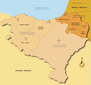 Mapa de Euskal Herria Mapa de Euskal Herria