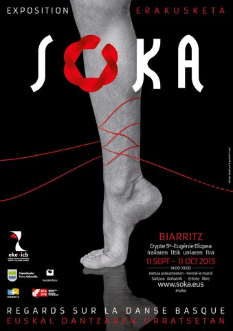 Exposición "Soka, miradas sobre la danza vasca" en Biarritz