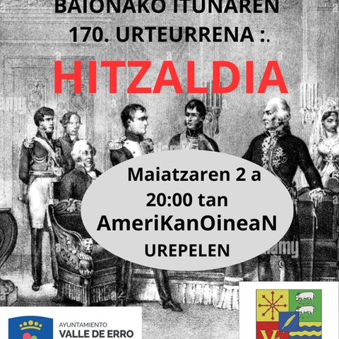 1856-2026: Baionako itunaren 170. urteurrena