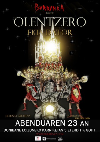 Olentzero, ekia dator