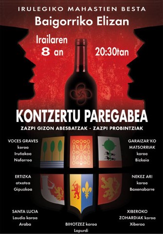 Zazpi gizon abesbatza - Zazpi probintzia
