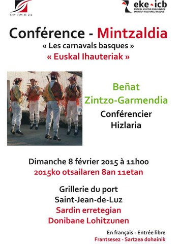 Beñat Zintzo-Garmendia "Euskal ihauteriak" Beñat Zintzo-Garmendia "Euskal ihauteriak"