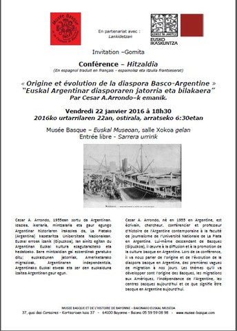 Euskal Argentinar diasporaren jatorria eta bilakaera