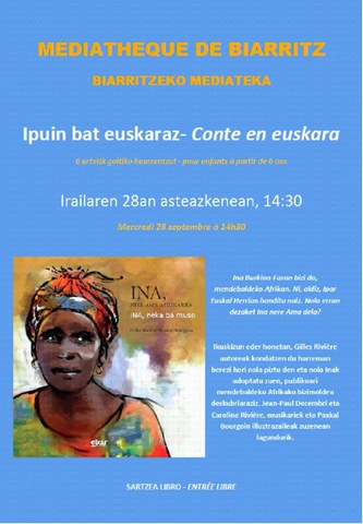 Ina, nere ama afrikarra Ina, nere ama afrikarra