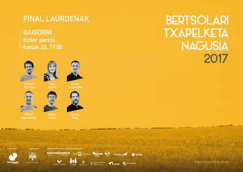 Bertsulari Txapelketa Nagusia - Lehen final laurdena