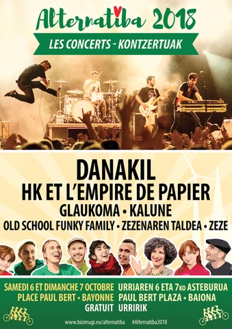 Old School Funky Family + HK et l'Empire de Papier + Glaukoma