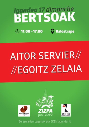 Bertsulariak Baionan