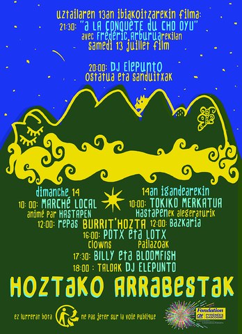 Bunuztar Xoriak - Hastapen taldea - Potx eta Lotx - Billy & Bloomfish - DJ Elepunto