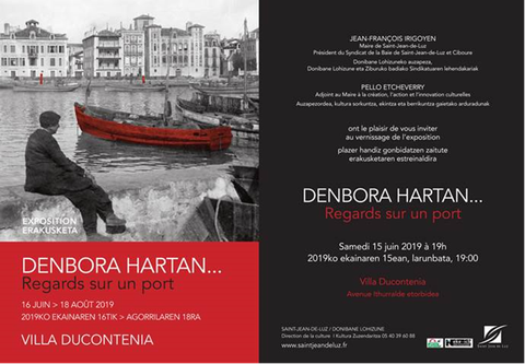Denbora hartan... Regards sur un port