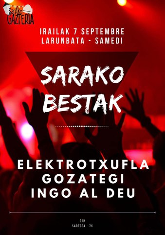 Elektrotxufla + Gozategi + Ingo al deu?