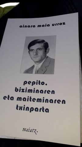 "Pepito biziminaren eta maiteminaren txinparta" liburuaren aurkezpena "Pepito biziminaren eta maiteminaren txinparta" liburuaren aurkezpena