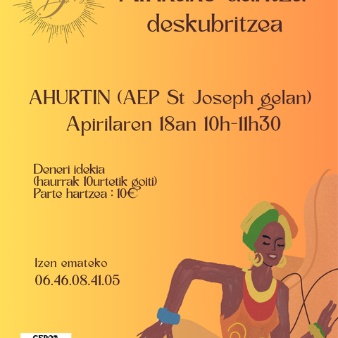 Afrikako dantza deskubritzea euskaraz