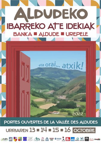 Aldudeko ibarreko ate idekiak