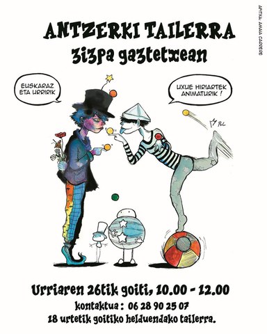 Antzerki tailerra euskaraz