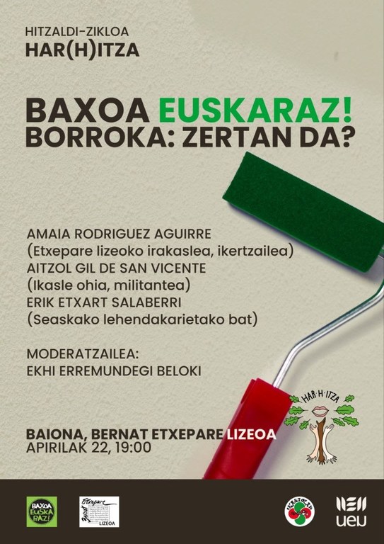 Baxoa euskaraz! - Borroka zertan da? — Euskal kultur erakundea