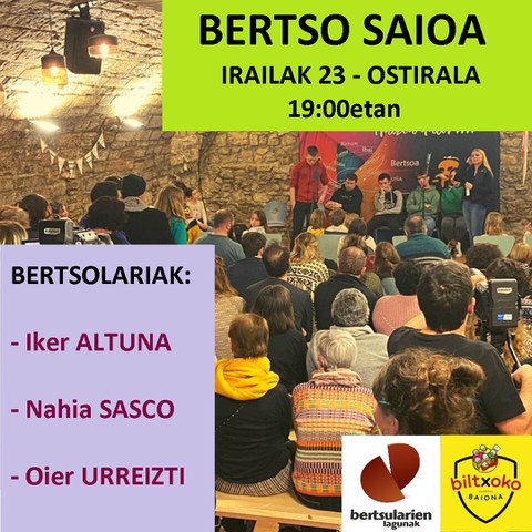 Bertso saioa