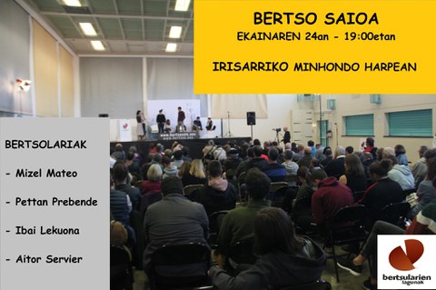 Bertso saioa Bertso saioa