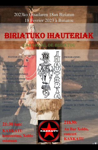 Biriatuko ihauteriak