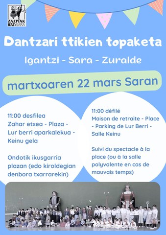 Dantzari ttikien topaketa
