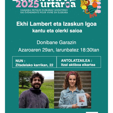 Ekhi Lambert & Izaskun Igoa
