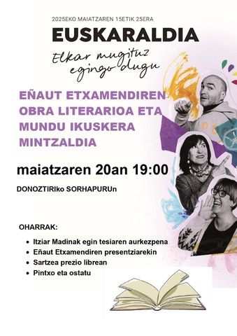 Eñaut Etxamendiren obra literarioa eta mundu ikuskera