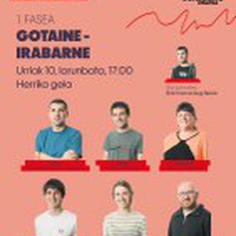 Euskal Herriko bertsolari txapelketa - Lehenengo fasea