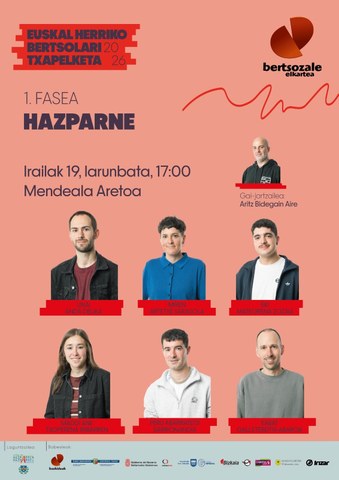 Euskal Herriko bertsolari txapelketa - Lehenengo fasea